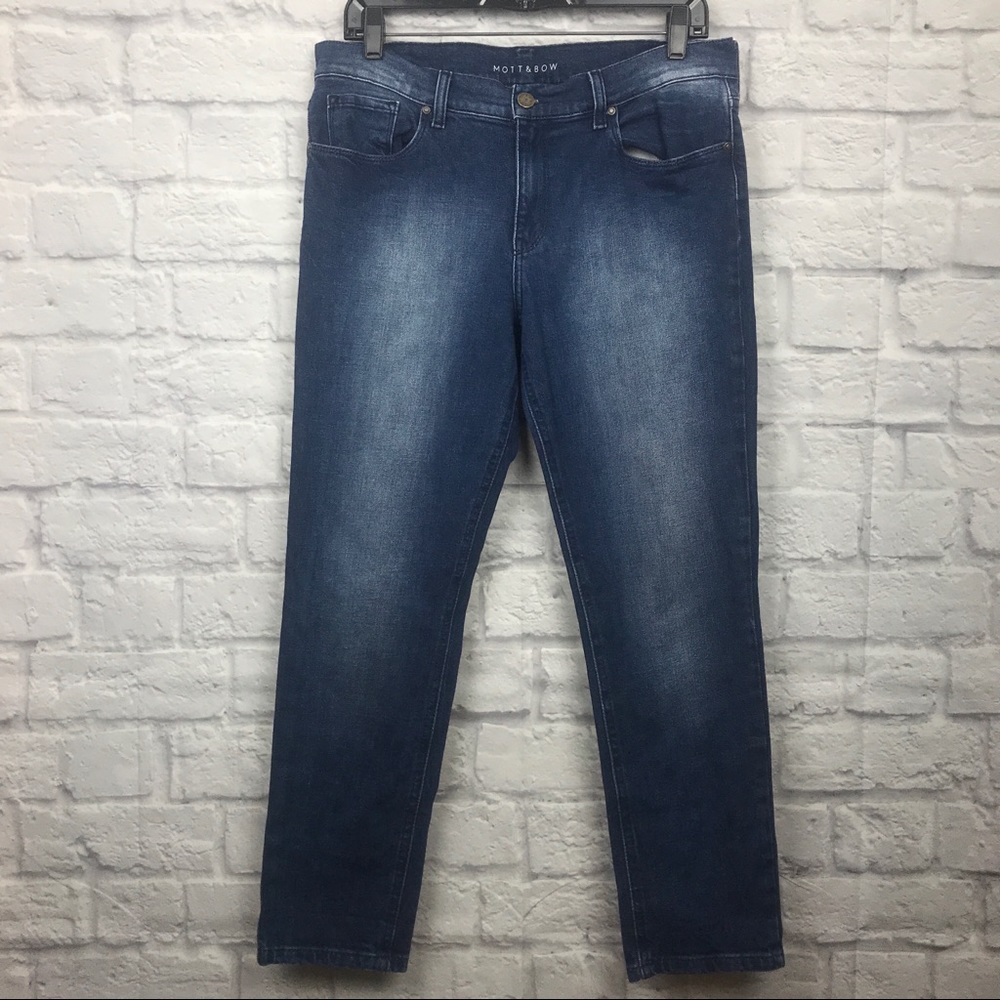 Mott & Bow Boyfriend Jeans Dark Wash